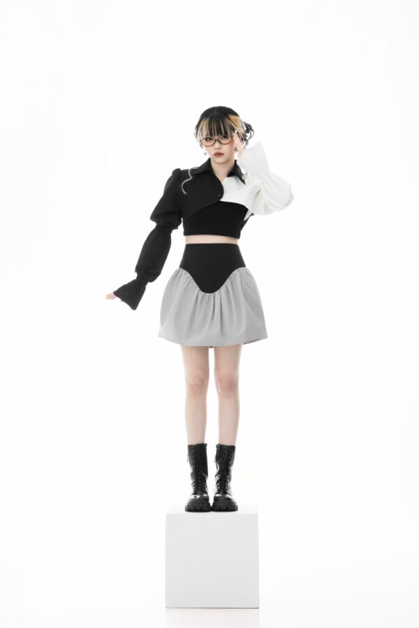 Puff-Sleeve Jacket - Image 2
